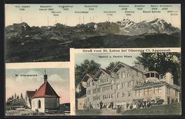 St. Anton, St. Antonskapelle, Gasthaus, 