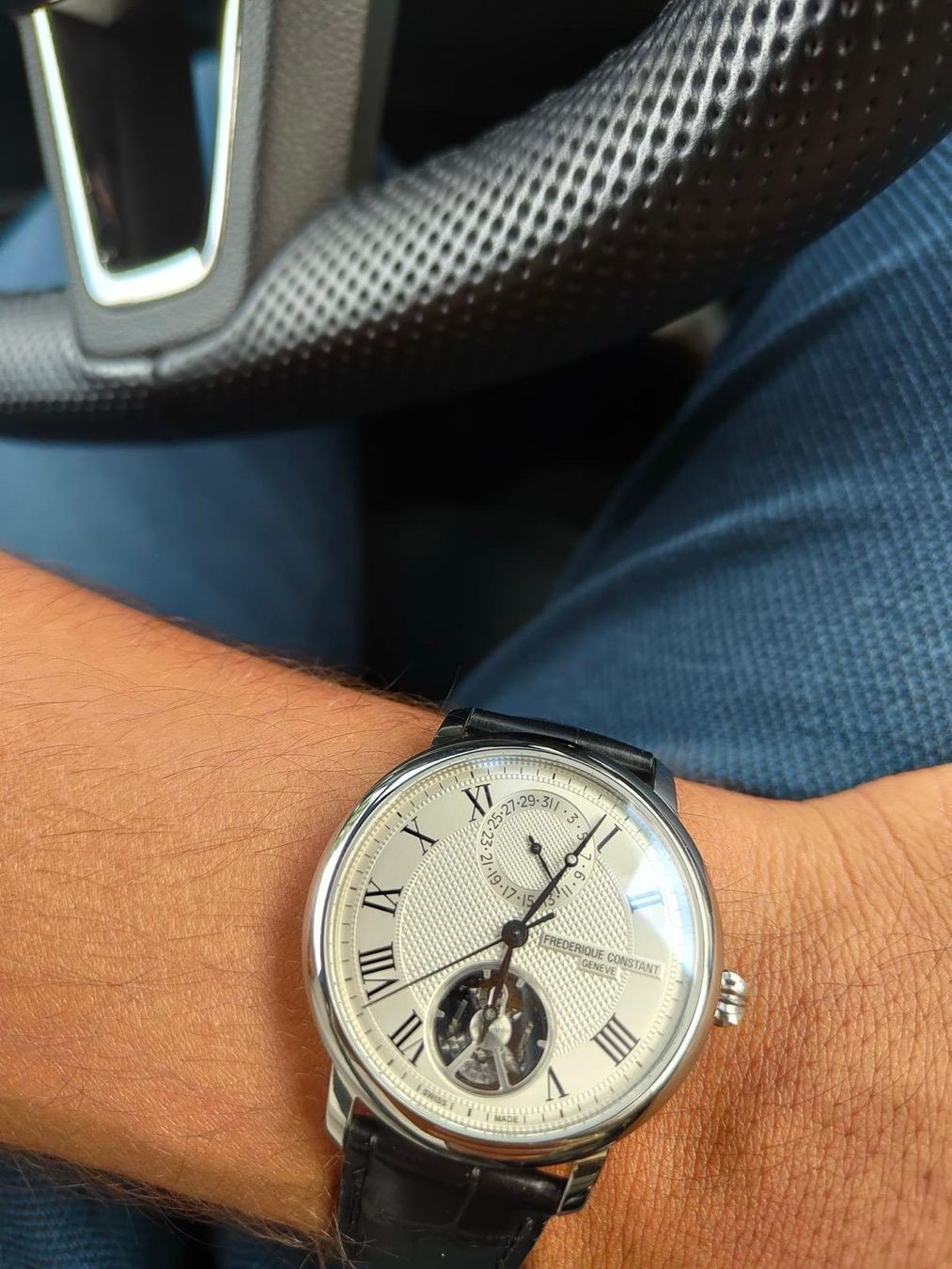 Frederique Constant Orologi: Frederique Constant Slimline Monolithic – Nuovo (secondo la descrizione) da Sierre venduto da Amidusport