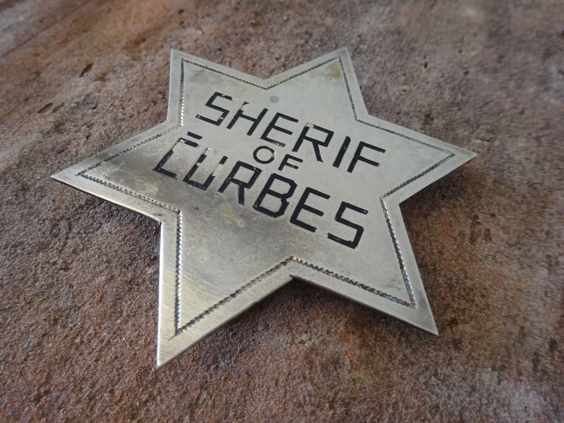 Medaillen: Original Western Sheriff Stern Orden / Silber – Gebraucht aus Esslingen von FetteSchnecke 1