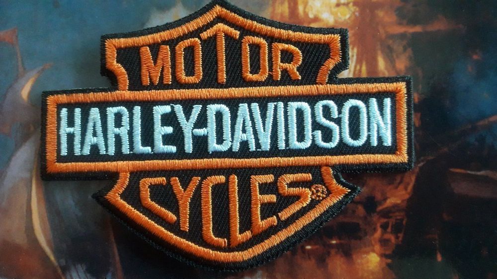 Toppe: Patch Harley Davidson – Nuovo e nell'imballaggio originale da Allens venduto da MADE.IN.ROCK.N.ROLL 1