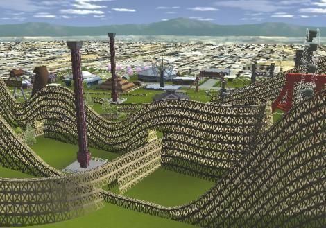 Sony Giochi: Rollercoaster World baue deine Achterbahn  PS2 – Usato da Schüpfheim venduto da Games_Spielkonsolen 4