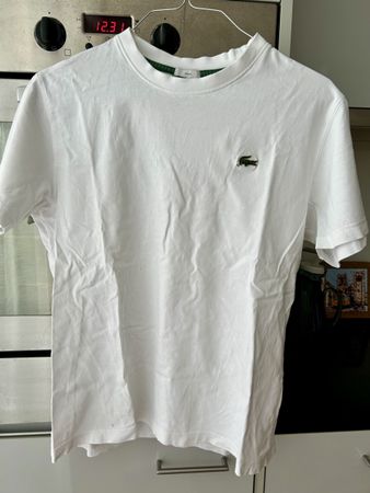 Weisses T-Shirt von Lacoste L!ve