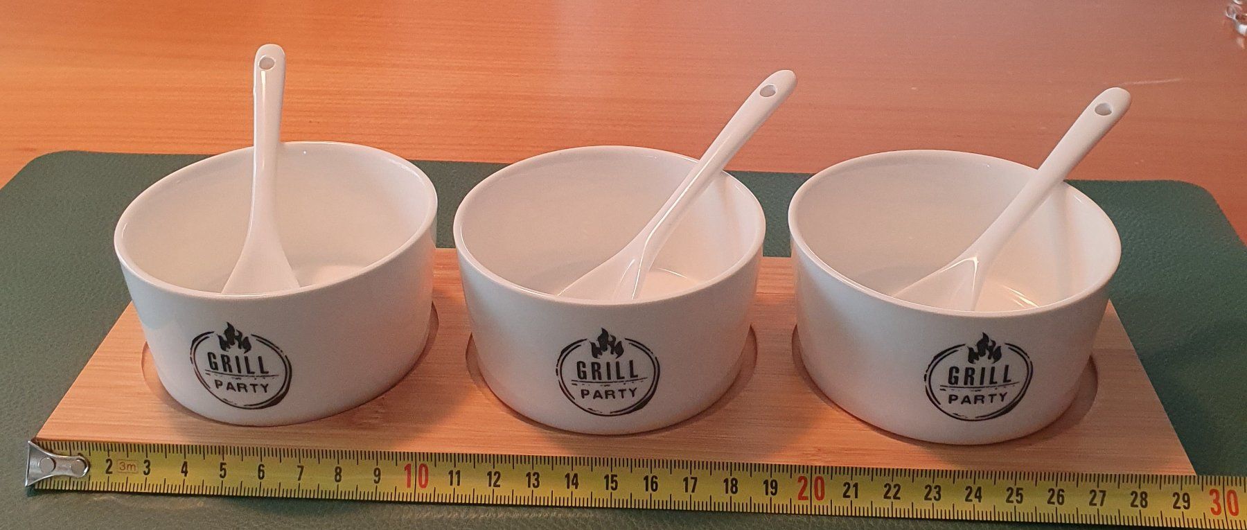 Set di piatti: Schalen für Grillsaucen – Nuovo (secondo la descrizione) da Henggart venduto da Guanaco