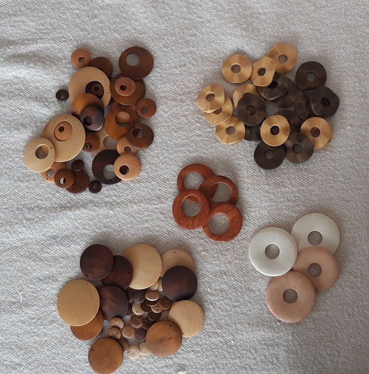 Lot De 12 Pendentifs En Bois Pour Stores Enrouleurs, Tirettes De Cordon Pour La Maison Boutons De Store Remplacables 86193820