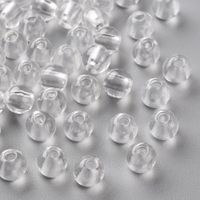 Acrylperlen Klar 6x5mm / 100Stück