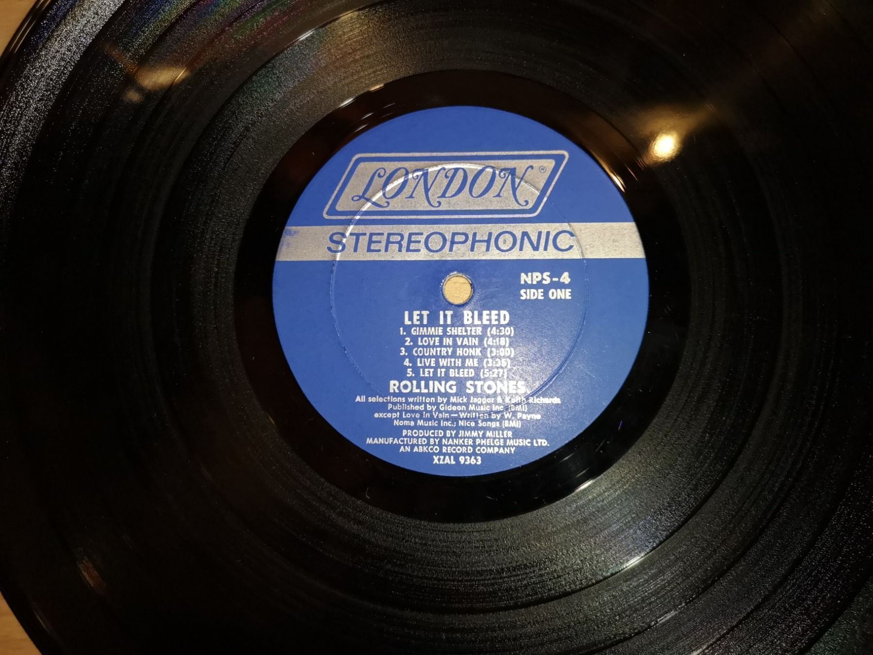 Dischi in vinile: Rolling Stones Let it bleed LP – Usato da Zernez venduto da muntm 3