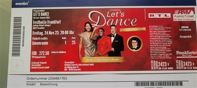 Karten Fur Let S Dance