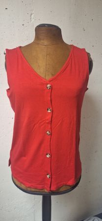 Damen Top rot Grösse 36 Street One Zustand wie neu