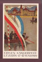 LUZERN - Sängerfest 1922