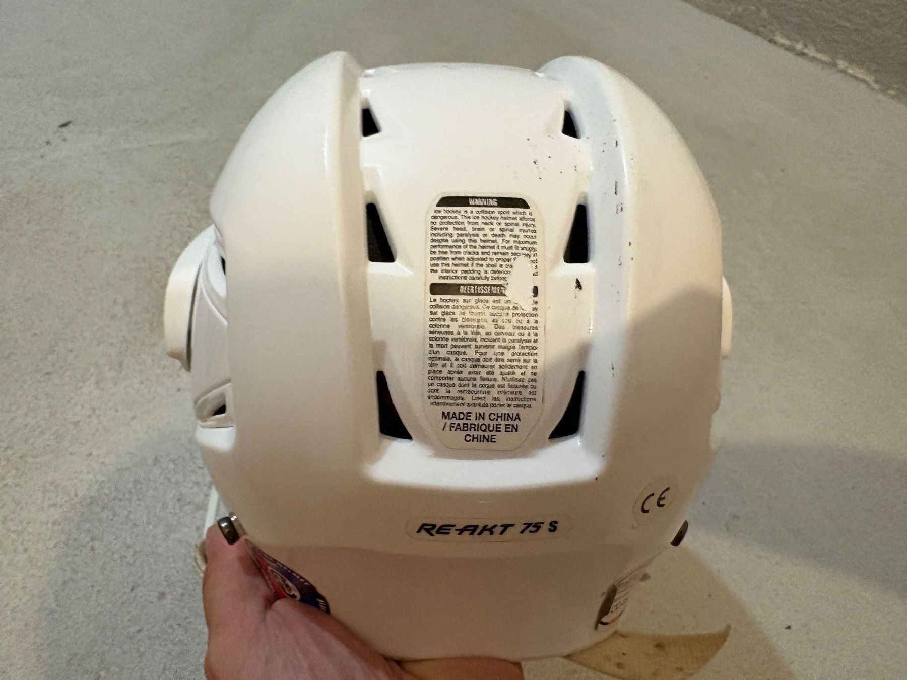 Bauer Helme: Bauer Eishockeyhelm Reakt 75 S – Gebraucht aus Elgg von Jo_Naj 6