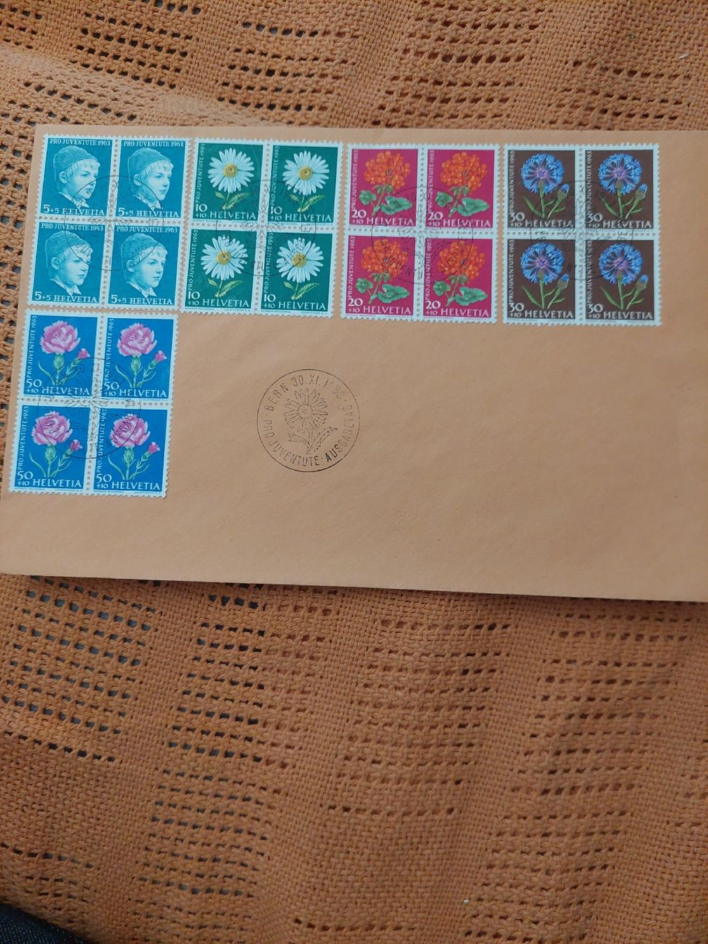 Buste & buste per spedizione: Timbres suisses, FDC Pro-Juventute 1963 – Nuovo (secondo la descrizione) da Le Locle venduto da wchs