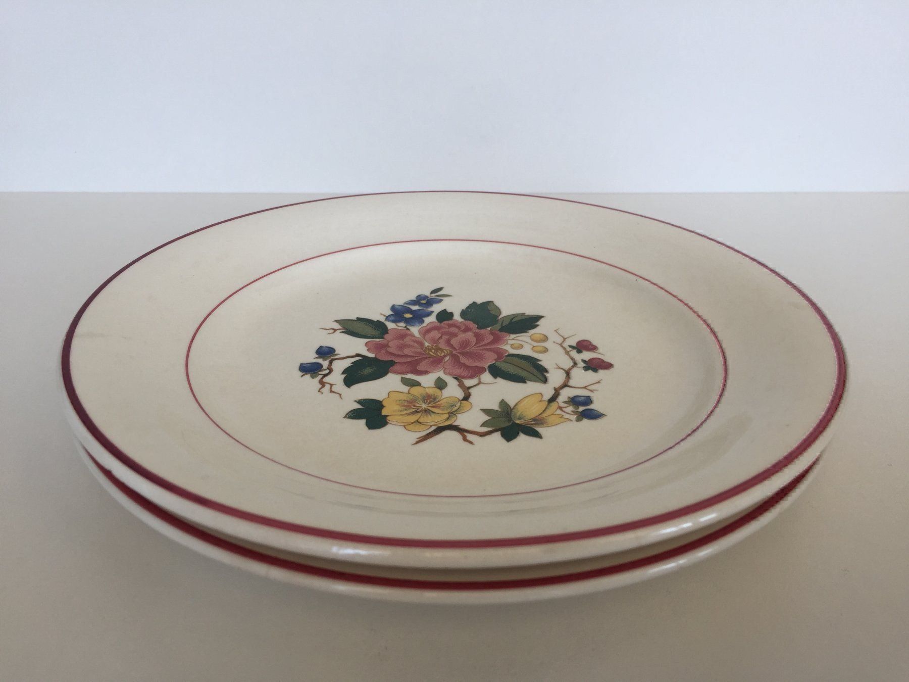 Villeroy & Boch Piatti: VILLEROY & BOCH 2 x assiettes / Teller – Usato da Cossonay-Ville venduto da Les_1001_perles 1