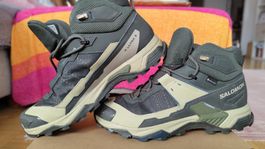Hiking Boots Salomon X Ultra 5 Mid GTX Peat Size EUR 43.5