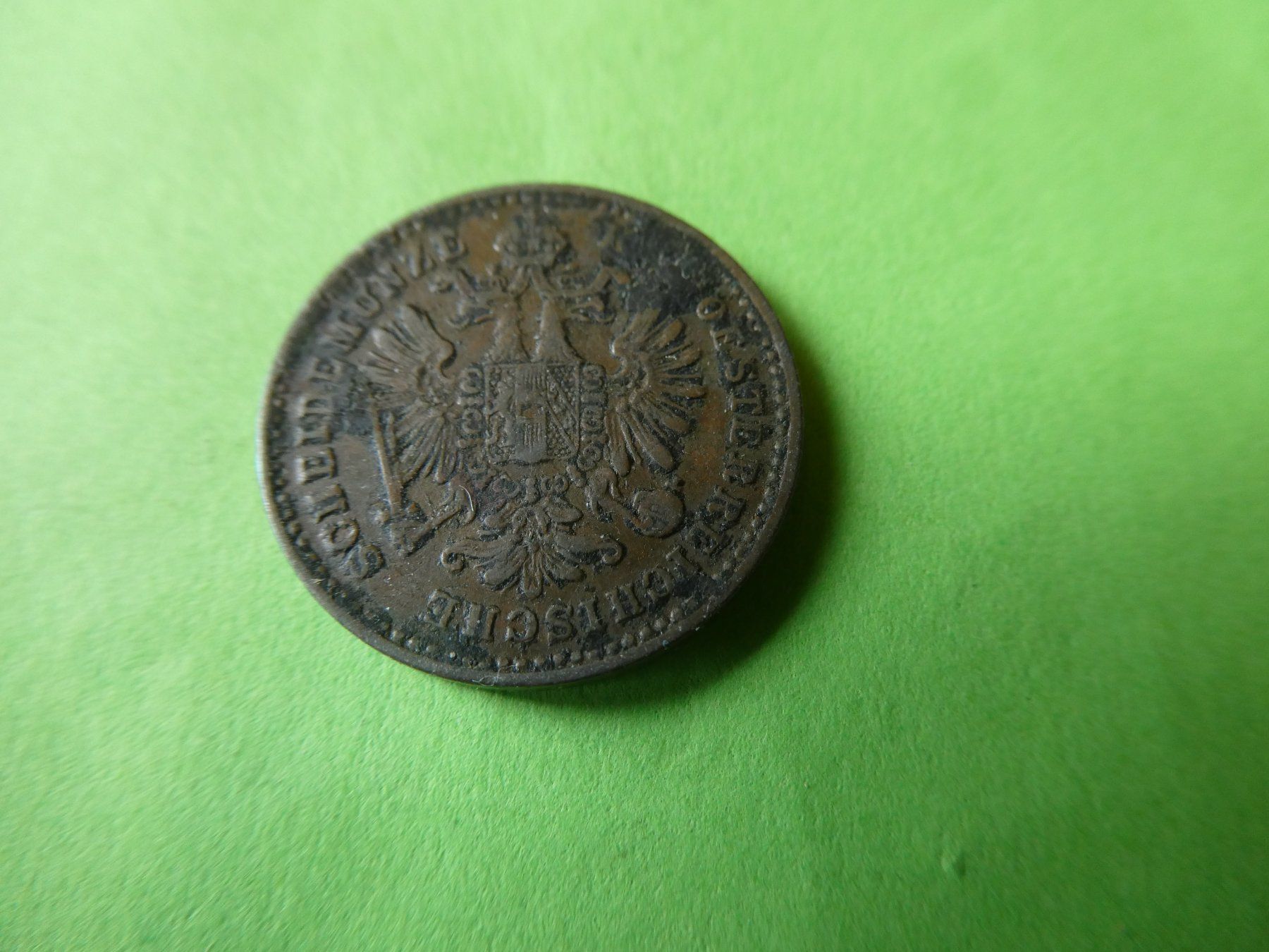 Tutti le monete: Oesterreich 1881, 1 Kreuzer – Usato da Hinterforst venduto da Rohusri 1