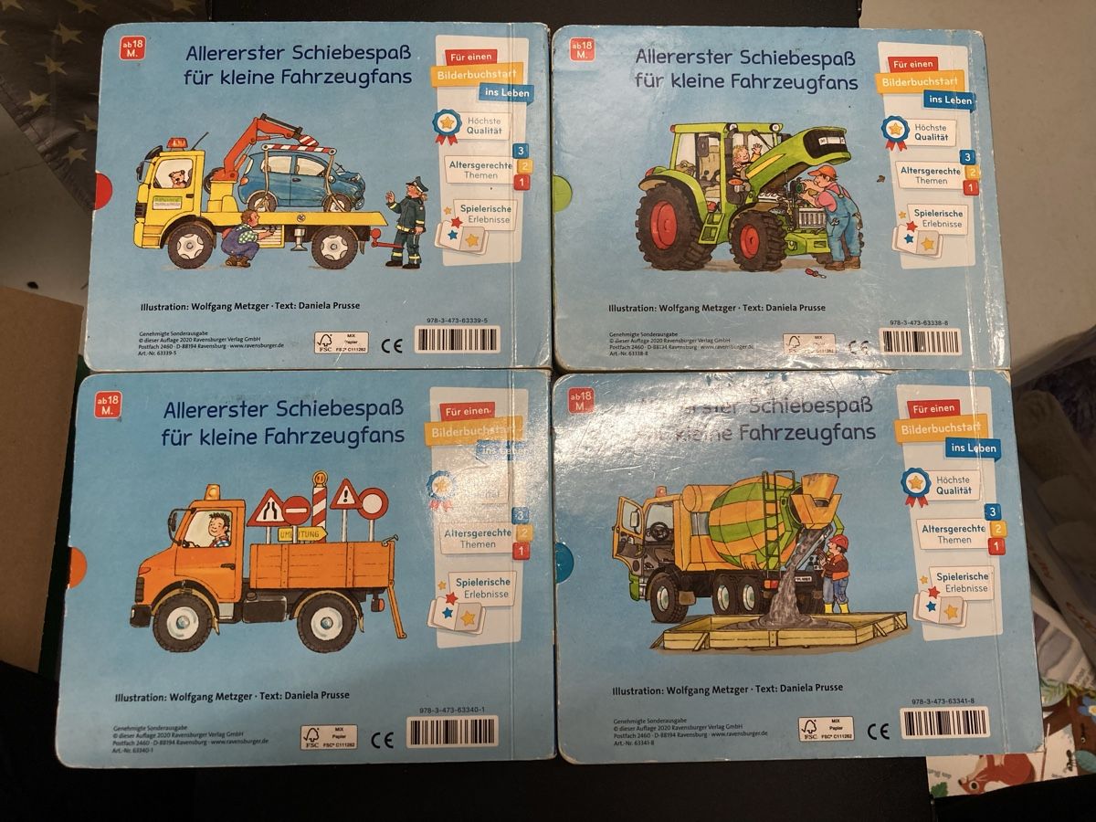 Bücher: Ravensburger Schiebe-Bücher Set für kleine Entdecker – Gebraucht aus Röschenz von rah_8hkj 1