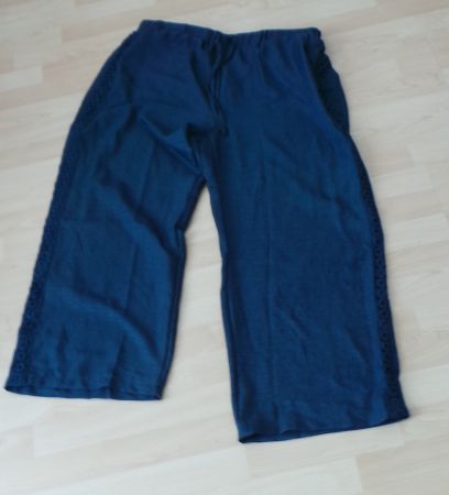 Luftige Sommerhose dunkelblau Grösse 3XL