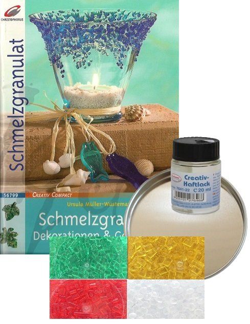Kit bricolage: Schmelzgranulat Bastelset – Nuovo e nell'imballaggio originale da Schlatt TG venduto da glueckwunschkarte.22