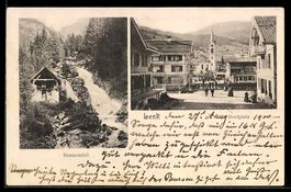 AK Lenk, Dorfplatz und Simmenfall