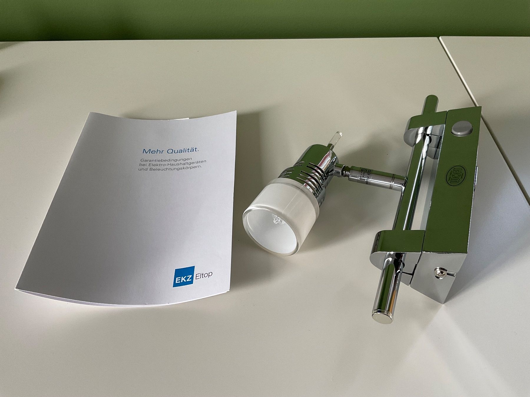 Lampade: Wandlampe, neu – Nuovo (secondo la descrizione) da Pfäffikon ZH venduto da Ben0707 5