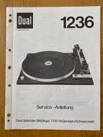 Service-Anleitung DUAL 1236 Plattenspieler