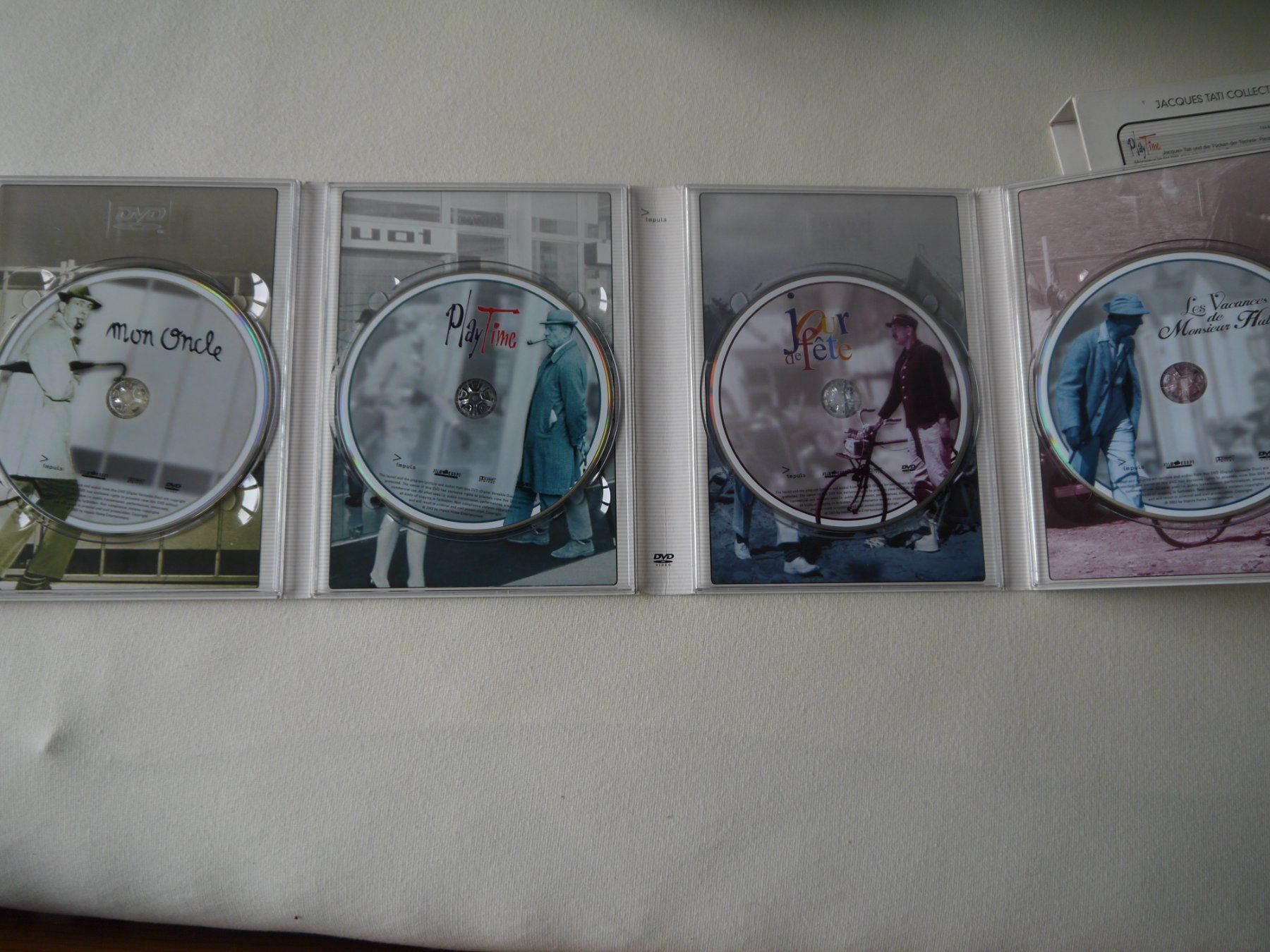 Alle DVDs: JACQUES TATI- COLLECTION-4 DVD – Gebraucht aus Hagendorn von Blaf 1