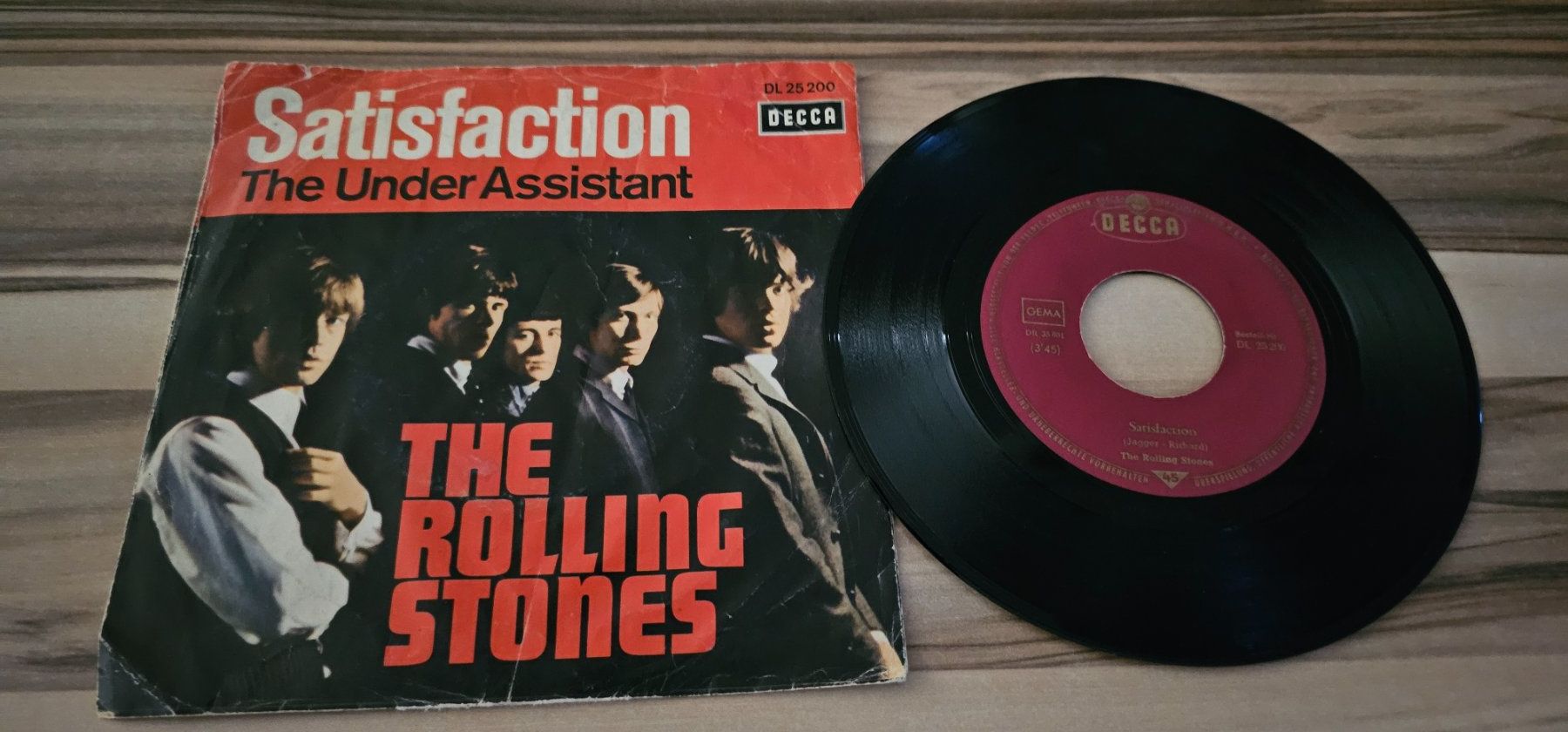 Dischi in vinile: The Rolling Stones- Satisfaction/ Vinyl Single – Usato da Geuensee venduto da jes_9xyk