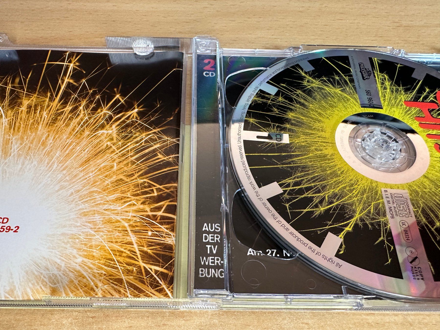 CD: Various – Silvester Hits 2001 - 2 CD – Usato da Rikon im Tösstal venduto da Alpenmutz 2
