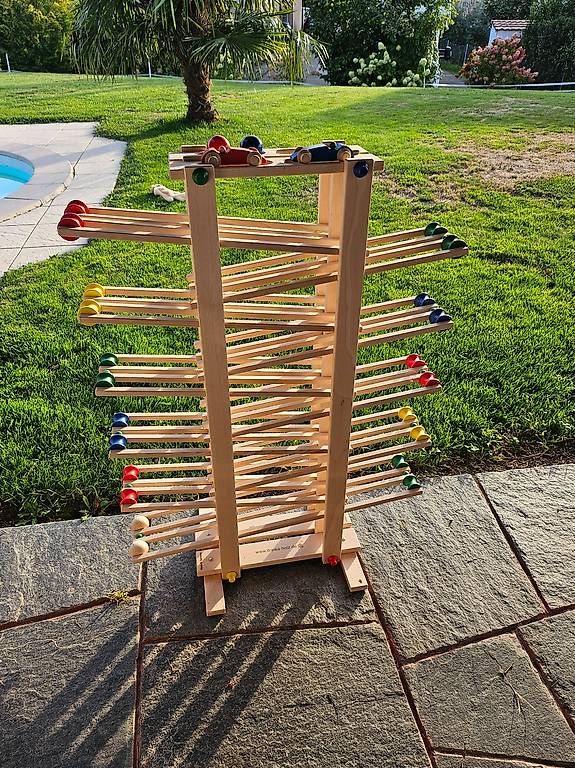 Spielzeuge: double circuit géant en bois, dès 3 ans – Gebraucht aus Noville von Laraclochris 3