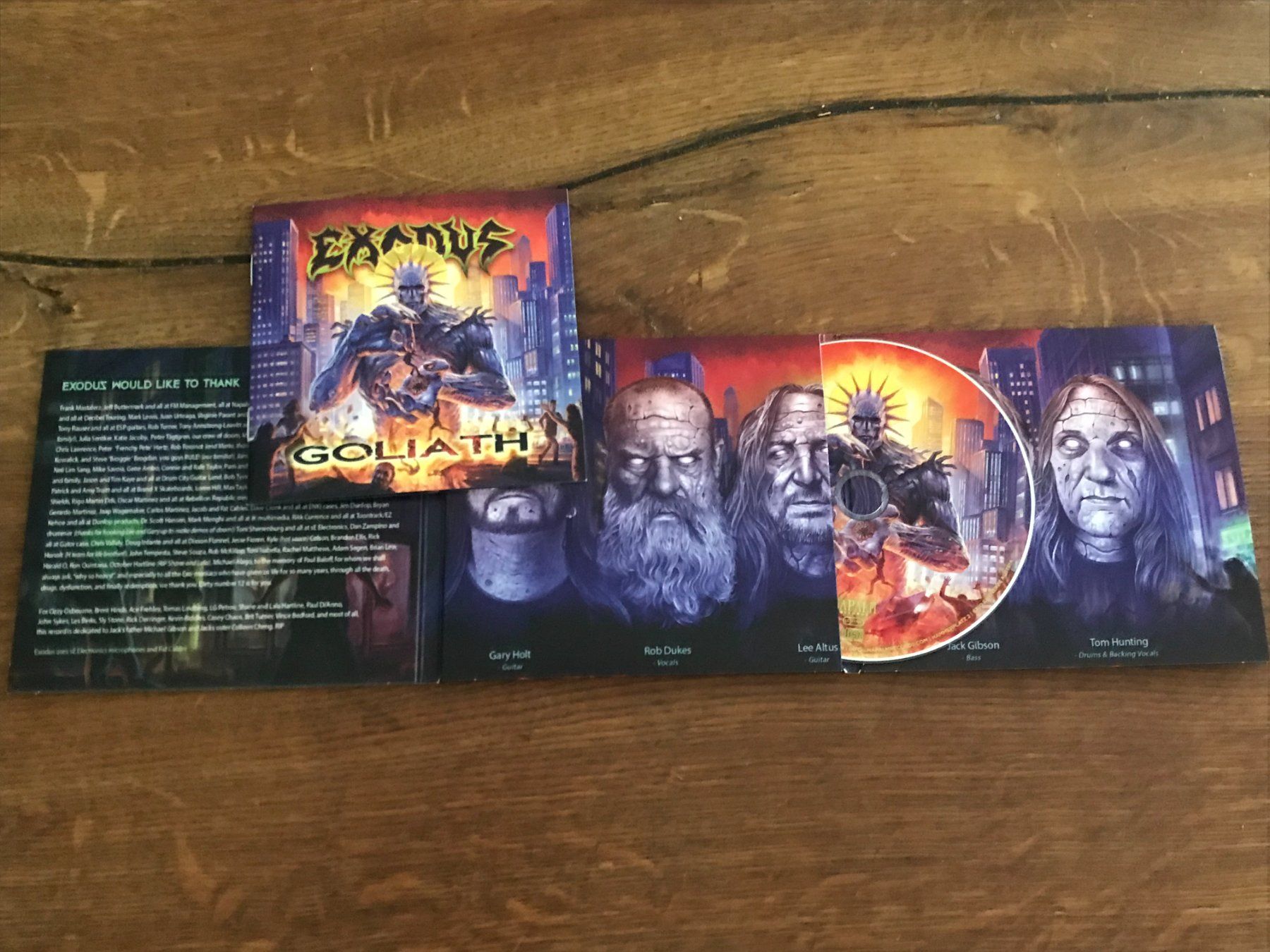 CD: EXODUS - Goliath - Trash – Usato da Buchs AG venduto da Archie 1