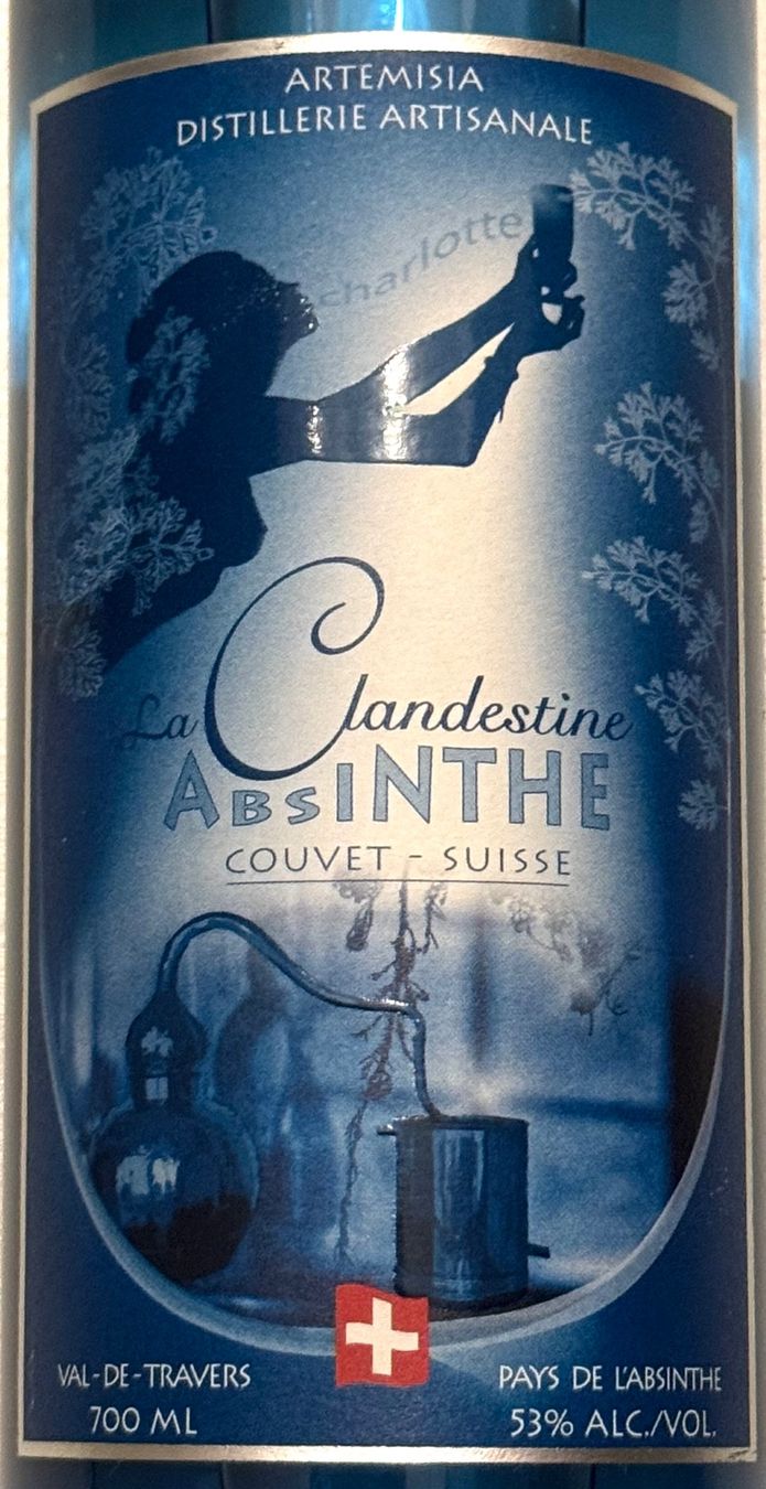 Spiritueux: Absinthe La Clandestine 70cl/700ml – Neuf avec emballage d'origine à Genève par Murmurs 1