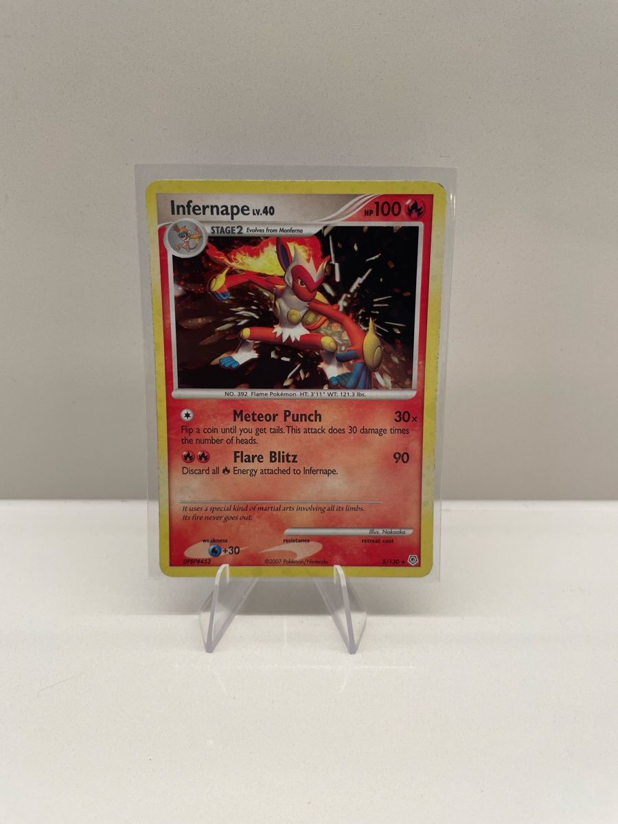 Pokémon Carte collezionabili: Infernape Lv.40 Holo Diamond & Pearl 2007 – Usato da Arlesheim venduto da WungaBunga