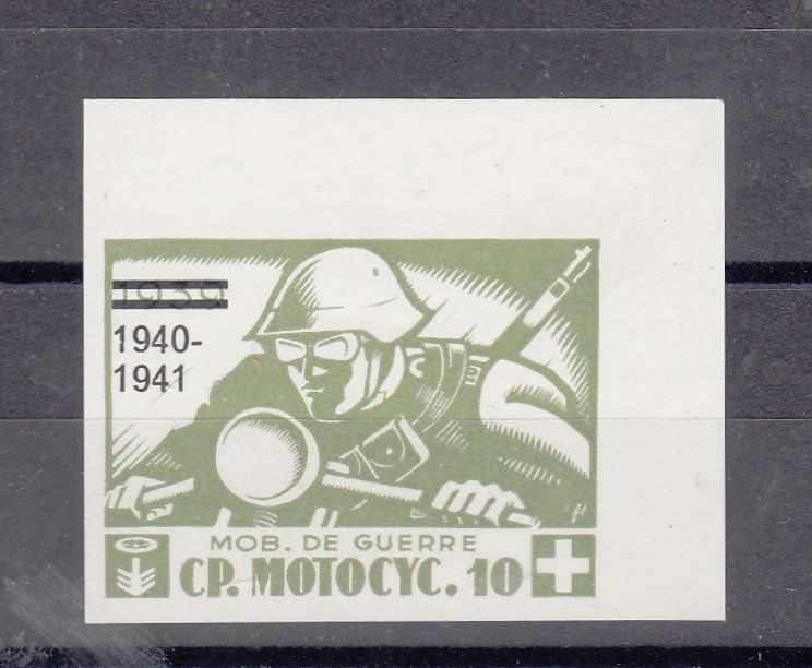 Tous les timbres: Radfahrer 34/2** Cp.Motocyc.10 Kat.30.- – D'occasion à Herrliberg par Lfrifda
