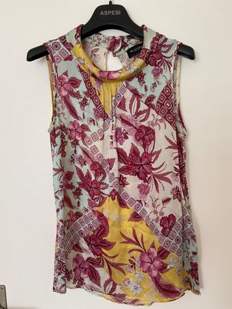 SAND Copenhagen 100% Seiden Bluse Gr 34 NEU