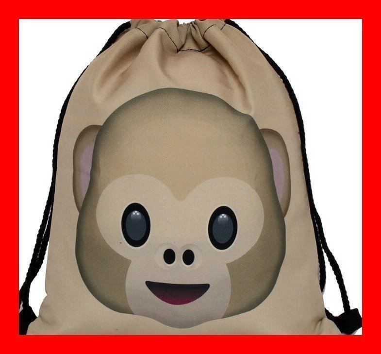 Badirucksack Backpack Emoji Affe Affen Freizeit wandern (Neu und ...