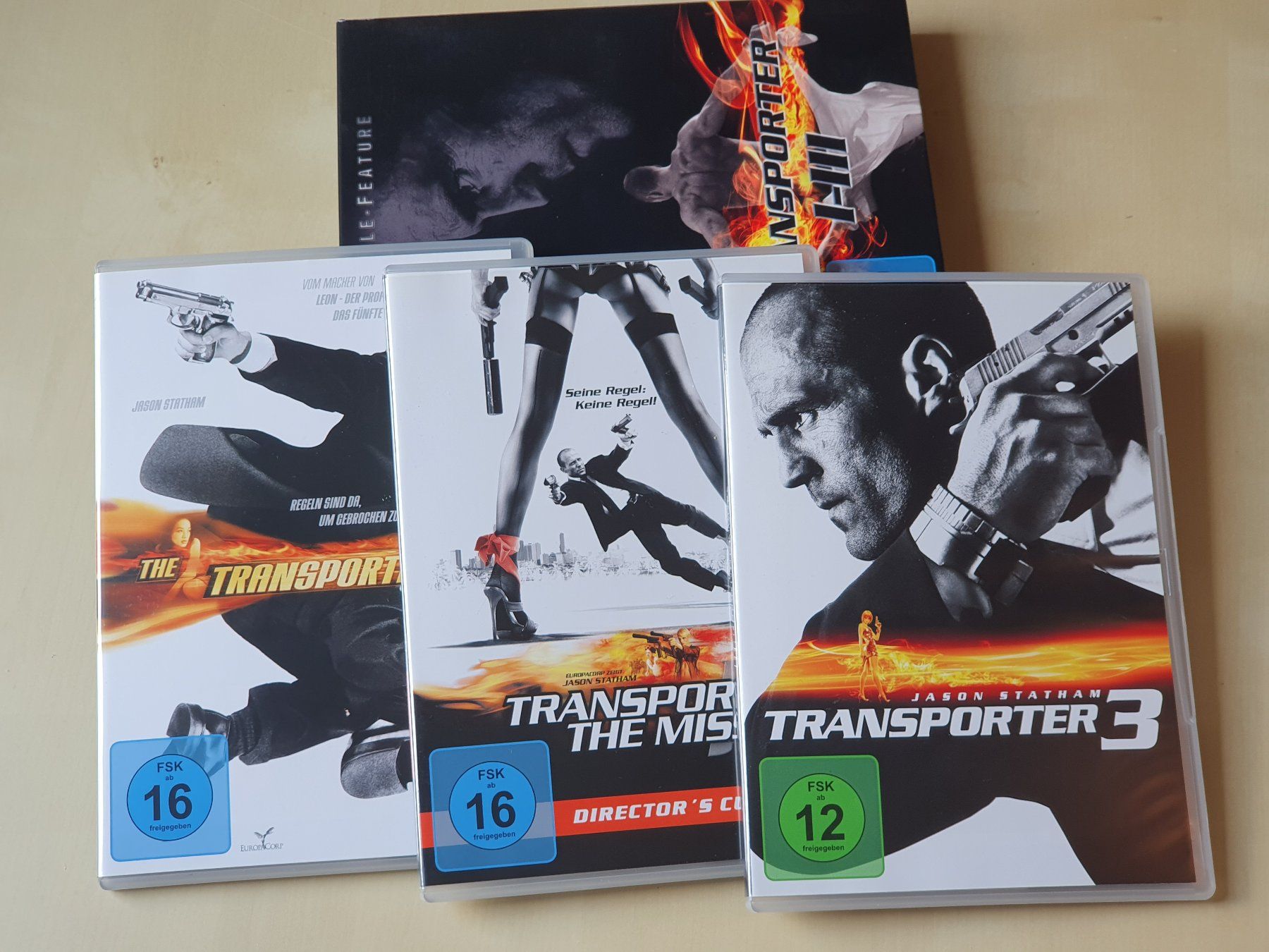 Tutti i DVDs: Transporter I-III – Usato da Stansstad venduto da collectorsshop 2