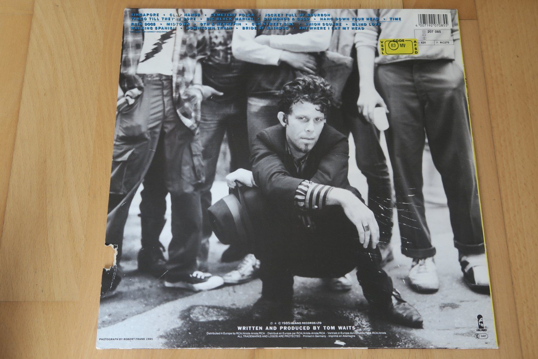 Dischi in vinile: Tom Waits – Rain Dogs – Usato da Thun venduto da Karibu70 2