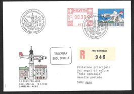 Jubiläumsflug 50 Jahre Pro Aero Samedan - Agno 19.5.1988