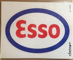 Esso Vintage Aufkleber Sticker ca. 11x8cm (Art. 7004)