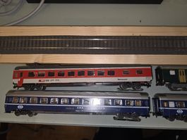 H0 Märklin SBB Personenwagen 6stk