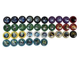 sehr viele Lego Slizer Scheiben