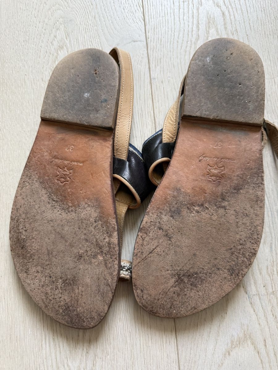 Scarpe da donna: Forte Forte Leder Sandale, GR 37 – Usato da Unterägeri venduto da Lerchemeerenge 1