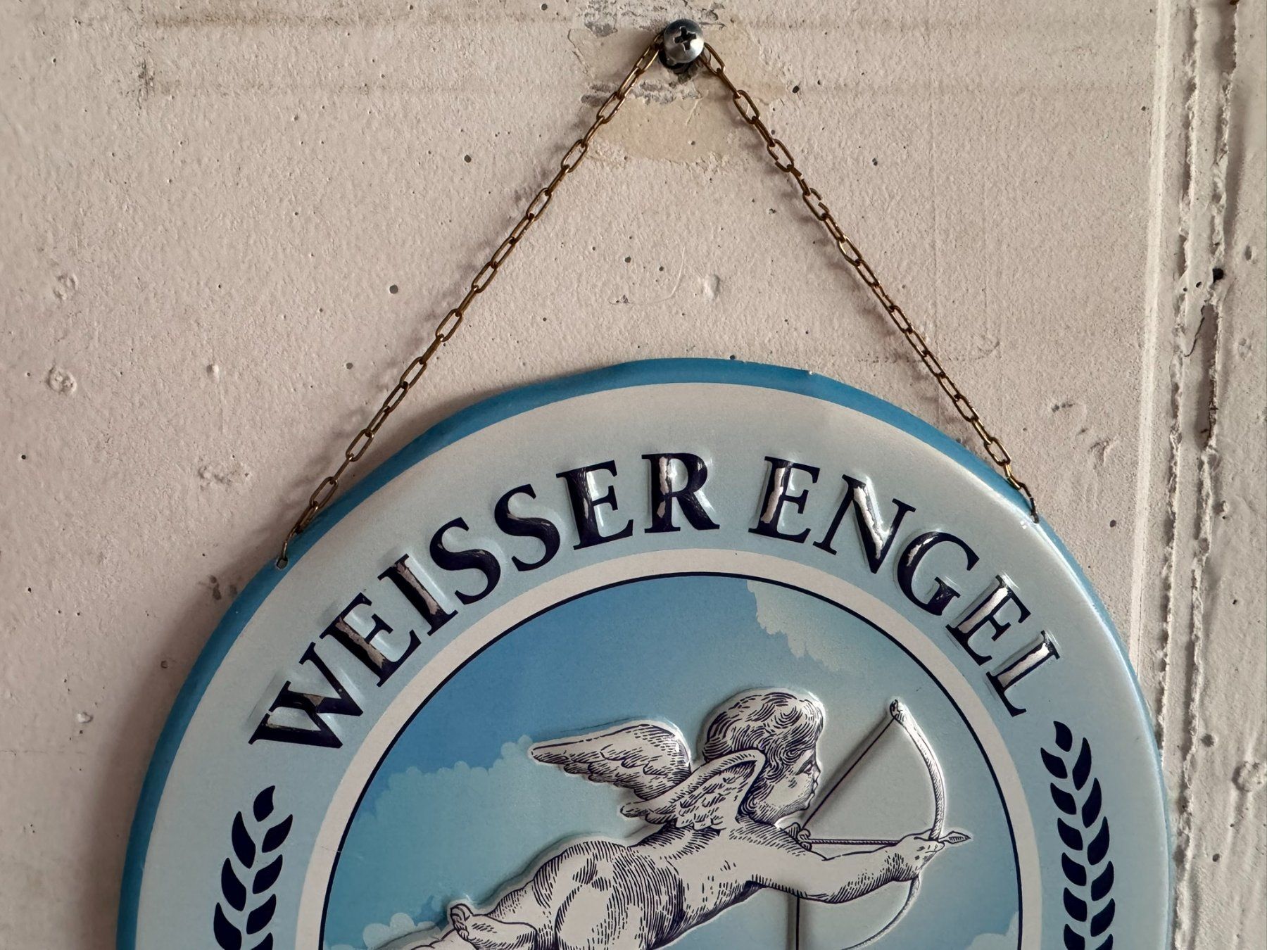 Schilder: Aluschild Schützengarten Weissbier – Gebraucht aus Wallenwil von Ramos3 6