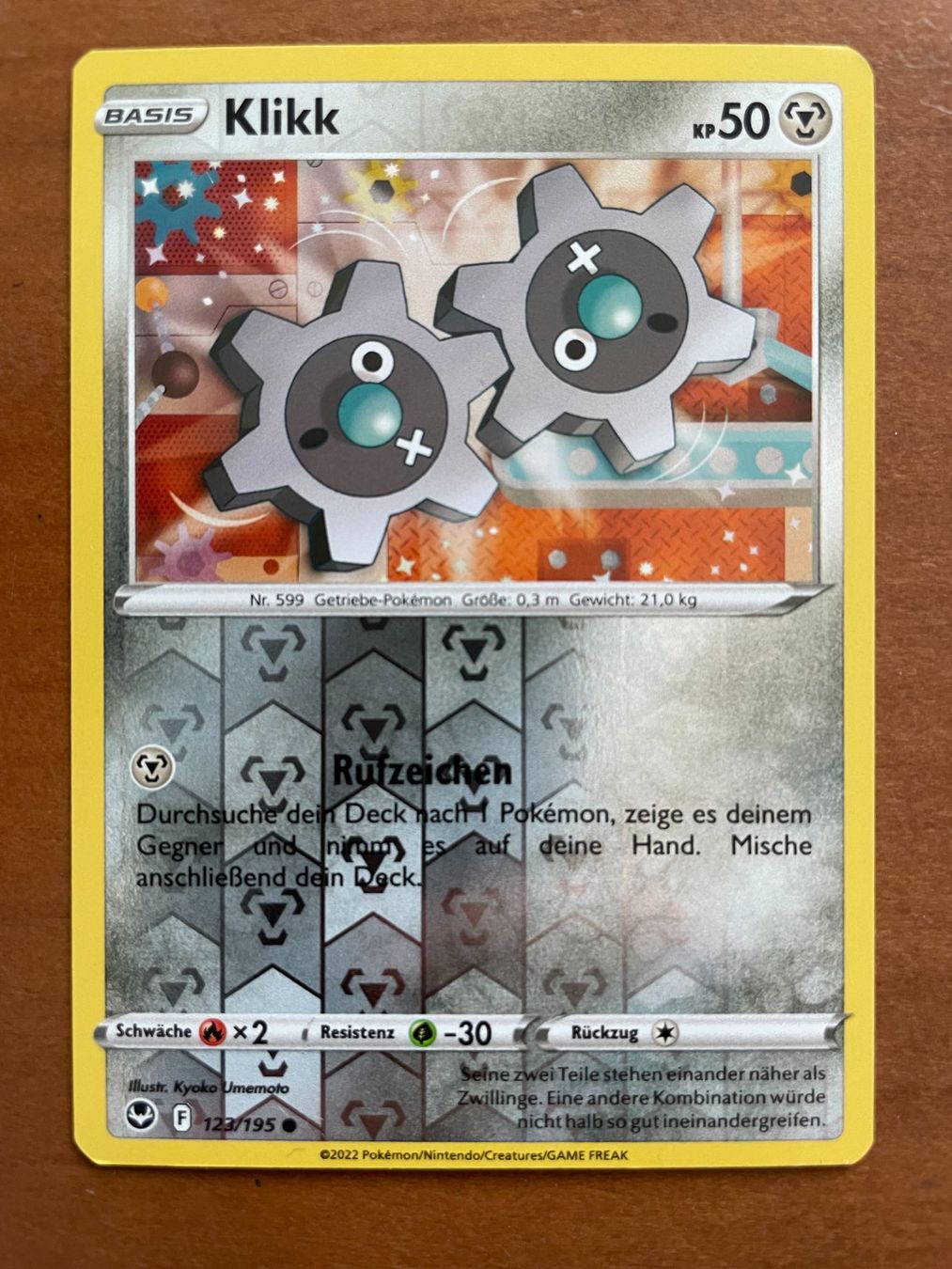 Pokémon Carte collezionabili: Pokemon Klikk Reverse (Versand gratis) – Nuovo (secondo la descrizione) da Chur venduto da Angerson