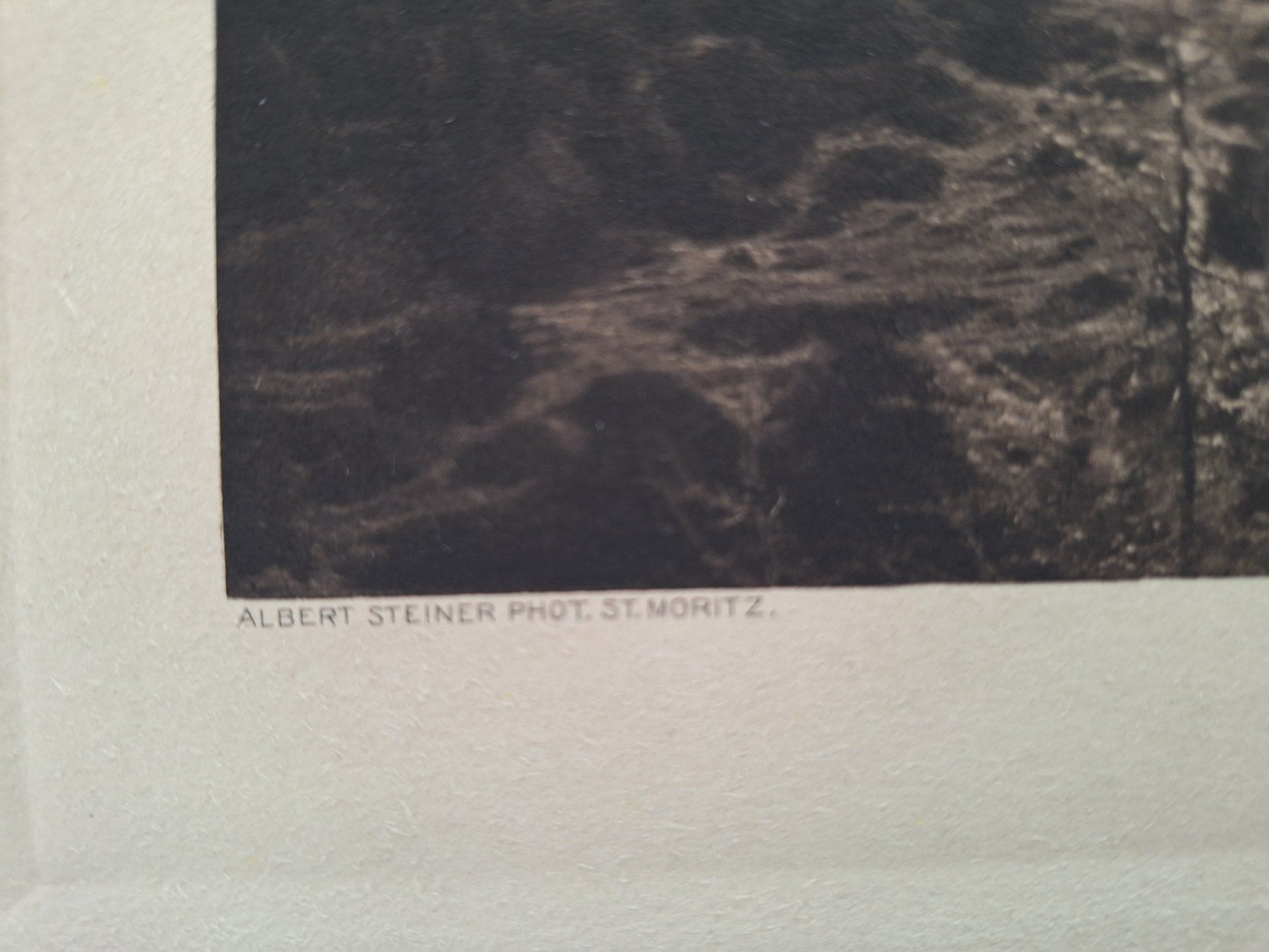 Poster & Bilder: ALBERT STEINER  FRIEDHOF IN MALOJA – Gebraucht aus Bevaix von bohrap 3