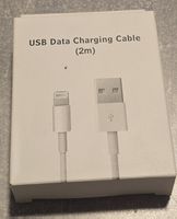 Apple USB Daten Ladekabel Lightning 2 Meter neu in OVP