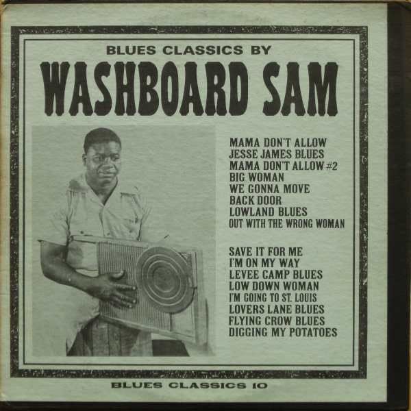 Dischi in vinile: Washboard Sam: Blues Classics By Washboard Sam LP – Nuovo (secondo la descrizione) da Steinhausen venduto da Vilivinili
