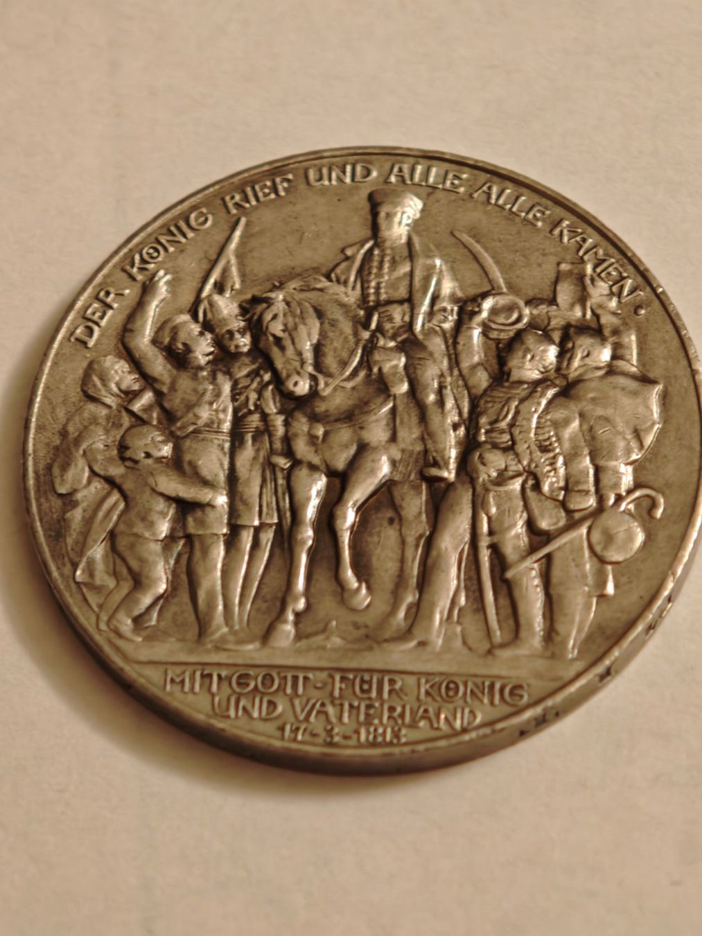 Alle Münzen: Silbermünze 3 Mark 1913 – Gebraucht aus Muttenz von Andyfrombasel 1