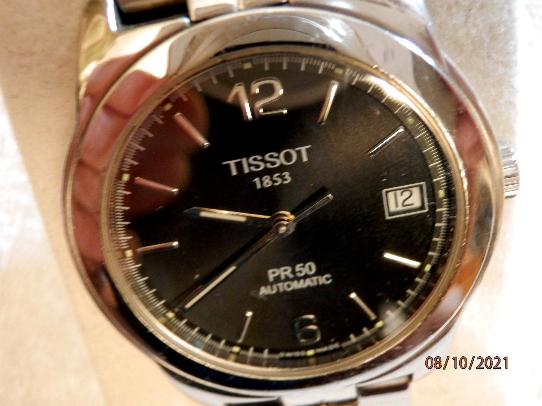 Tissot Uhren: Tissot, Automatic, Datum, 36mm Uhr läuft – Gebraucht aus Ueberstorf von dinbau 4