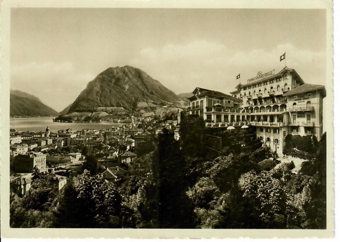 Ansichtskarten: Lugano – Gebraucht aus Hochdorf von Ziegel-16