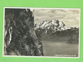 Bürgenstock, Felsenweg mit Lift